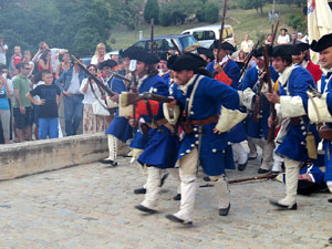 Girona resisteix! Jornades de recreaci&oacute; hist&ograve;rica de la Guerra de Successi&oacute;. Recreaci&oacute; dels combats de 1705