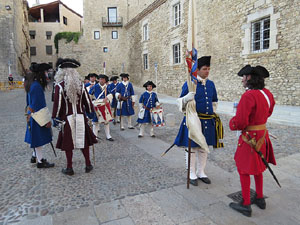 Girona resisteix! Jornades de recreaci&oacute; hist&ograve;rica de la Guerra de Successi&oacute;. Recreaci&oacute; dels combats de 1705