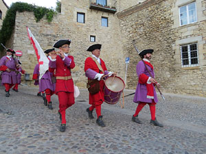 Girona resisteix! Jornades de recreaci&oacute; hist&ograve;rica de la Guerra de Successi&oacute;. Recreaci&oacute; dels combats de 1705