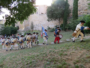 Girona resisteix! Jornades de recreaci&oacute; hist&ograve;rica de la Guerra de Successi&oacute;. Recreaci&oacute; dels combats de 1705