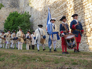 Girona resisteix! Jornades de recreaci&oacute; hist&ograve;rica de la Guerra de Successi&oacute;. Recreaci&oacute; dels combats de 1705