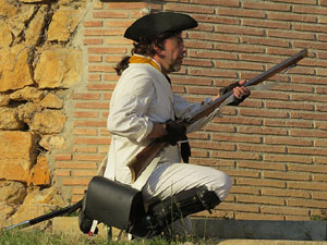 Girona resisteix! Jornades de recreaci&oacute; hist&ograve;rica de la Guerra de Successi&oacute;. Recreaci&oacute; dels combats de 1705