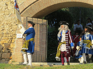 Girona resisteix! Jornades de recreaci&oacute; hist&ograve;rica de la Guerra de Successi&oacute;. Recreaci&oacute; dels combats de 1705