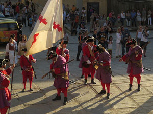 Girona resisteix! Jornades de recreaci&oacute; hist&ograve;rica de la Guerra de Successi&oacute;. Recreaci&oacute; dels combats de 1705
