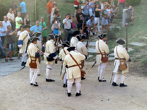 Girona resisteix! Jornades de recreaci&oacute; hist&ograve;rica de la Guerra de Successi&oacute;. Recreaci&oacute; dels combats de 1705