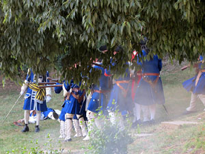 Girona resisteix! Jornades de recreaci&oacute; hist&ograve;rica de la Guerra de Successi&oacute;. Recreaci&oacute; dels combats de 1705