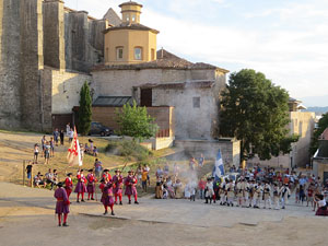 Girona resisteix! Jornades de recreaci&oacute; hist&ograve;rica de la Guerra de Successi&oacute;. Recreaci&oacute; dels combats de 1705