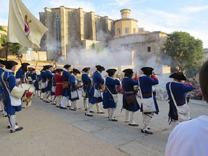 Girona resisteix! Jornades de recreaci&oacute; hist&ograve;rica de la Guerra de Successi&oacute;. Recreaci&oacute; dels combats de 1705