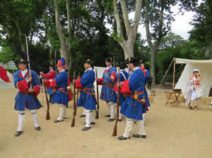 Girona resisteix! Jornades de recreaci&oacute; hist&ograve;rica de la Guerra de Successi&oacute;. Recreaci&oacute; dels setges de 1710 i 1712