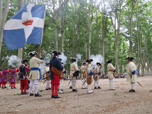 Girona resisteix! Jornades de recreaci&oacute; hist&ograve;rica de la Guerra de Successi&oacute;. Recreaci&oacute; dels setges de 1710 i 1712