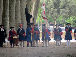 Girona resisteix! Jornades de recreaci&oacute; hist&ograve;rica de la Guerra de Successi&oacute;. Recreaci&oacute; dels setges de 1710 i 1712