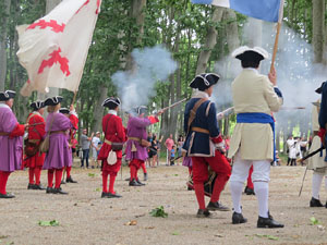 Girona resisteix! Jornades de recreaci&oacute; hist&ograve;rica de la Guerra de Successi&oacute;. Recreaci&oacute; dels setges de 1710 i 1712