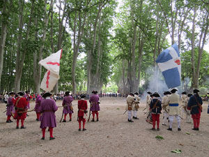 Girona resisteix! Jornades de recreaci&oacute; hist&ograve;rica de la Guerra de Successi&oacute;. Recreaci&oacute; dels setges de 1710 i 1712