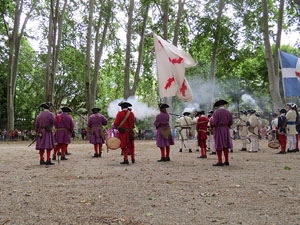 Girona resisteix! Jornades de recreaci&oacute; hist&ograve;rica de la Guerra de Successi&oacute;. Recreaci&oacute; dels setges de 1710 i 1712
