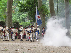 Girona resisteix! Jornades de recreaci&oacute; hist&ograve;rica de la Guerra de Successi&oacute;. Recreaci&oacute; dels setges de 1710 i 1712