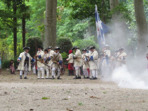 Girona resisteix! Jornades de recreaci&oacute; hist&ograve;rica de la Guerra de Successi&oacute;. Recreaci&oacute; dels setges de 1710 i 1712