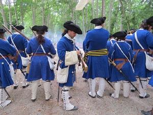 Girona resisteix! Jornades de recreaci&oacute; hist&ograve;rica de la Guerra de Successi&oacute;. Recreaci&oacute; dels setges de 1710 i 1712