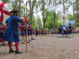 Girona resisteix! Jornades de recreaci&oacute; hist&ograve;rica de la Guerra de Successi&oacute;. Recreaci&oacute; dels setges de 1710 i 1712