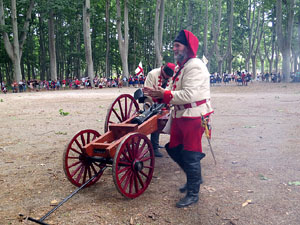 Girona resisteix! Jornades de recreaci&oacute; hist&ograve;rica de la Guerra de Successi&oacute;. Recreaci&oacute; dels setges de 1710 i 1712