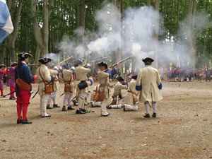 Girona resisteix! Jornades de recreaci&oacute; hist&ograve;rica de la Guerra de Successi&oacute;. Recreaci&oacute; dels setges de 1710 i 1712