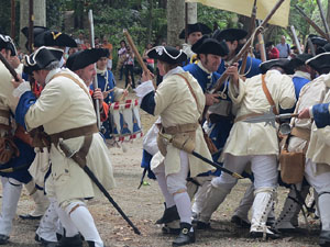 Girona resisteix! Jornades de recreaci&oacute; hist&ograve;rica de la Guerra de Successi&oacute;. Recreaci&oacute; dels setges de 1710 i 1712