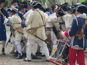 Girona resisteix! Jornades de recreaci&oacute; hist&ograve;rica de la Guerra de Successi&oacute;. Recreaci&oacute; dels setges de 1710 i 1712