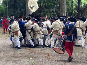 Girona resisteix! Jornades de recreaci&oacute; hist&ograve;rica de la Guerra de Successi&oacute;. Recreaci&oacute; dels setges de 1710 i 1712