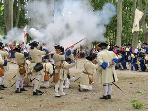 Girona resisteix! Jornades de recreaci&oacute; hist&ograve;rica de la Guerra de Successi&oacute;. Recreaci&oacute; dels setges de 1710 i 1712