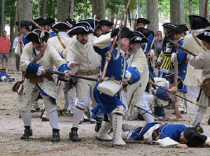 Girona resisteix! Jornades de recreaci&oacute; hist&ograve;rica de la Guerra de Successi&oacute;. Recreaci&oacute; dels setges de 1710 i 1712