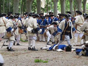 Girona resisteix! Jornades de recreaci&oacute; hist&ograve;rica de la Guerra de Successi&oacute;. Recreaci&oacute; dels setges de 1710 i 1712