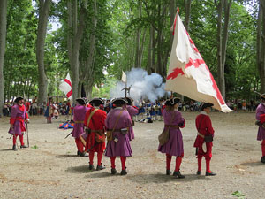 Girona resisteix! Jornades de recreaci&oacute; hist&ograve;rica de la Guerra de Successi&oacute;. Recreaci&oacute; dels setges de 1710 i 1712