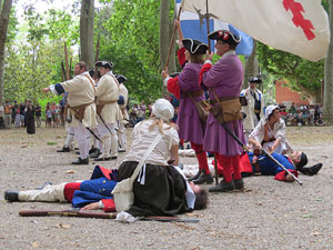 Girona resisteix! Jornades de recreaci&oacute; hist&ograve;rica de la Guerra de Successi&oacute;. Recreaci&oacute; dels setges de 1710 i 1712