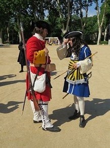 Girona resisteix! Jornades de recreaci&oacute; hist&ograve;rica de la Guerra de Successi&oacute;. Les unitats