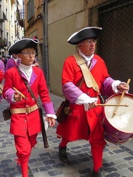 Regimiento de Castilla (Recreat per Almansa Hist&oacute;rica 1707)