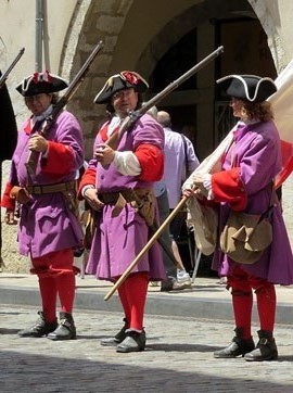 Regimiento de Castilla (Recreat per Almansa Hist&oacute;rica 1707)