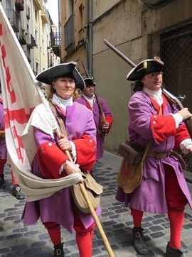 Regimiento de Castilla (Recreat per Almansa Hist&oacute;rica 1707)