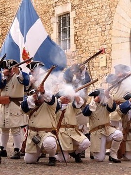 R&eacute;giment de La Couronne (Recreat per Almansa Hist&oacute;rica 1707)