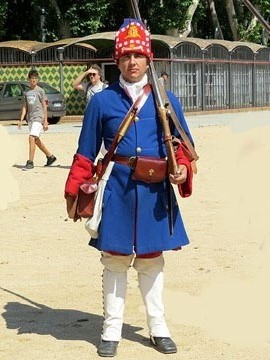 Magraner del Regiment de la Diputaci&oacute; (Recreat per Miquelets de Catalunya)