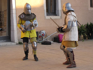 Taller sobre la vida militar i l'her&agrave;ldica a la Girona medieval