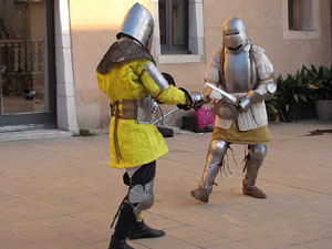 Taller sobre la vida militar i l'her&agrave;ldica a la Girona medieval
