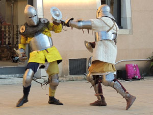 Taller sobre la vida militar i l'her&agrave;ldica a la Girona medieval
