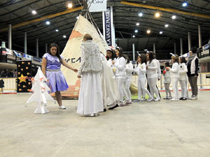 Inauguraci&oacute; de la pista de gel i tobogan de gel a Fira de Girona