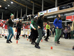 Inauguraci&oacute; de la pista de gel i tobogan de gel a Fira de Girona