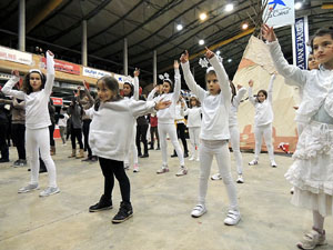 Inauguraci&oacute; de la pista de gel i tobogan de gel a Fira de Girona
