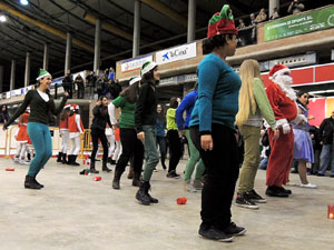 Inauguraci&oacute; de la pista de gel i tobogan de gel a Fira de Girona