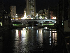 Els carrers il&middot;luminats per Nadal