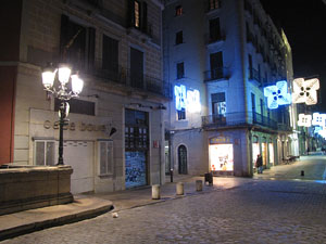 Els carrers il&middot;luminats per Nadal