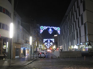 Els carrers il&middot;luminats per Nadal