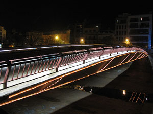 Els carrers il&middot;luminats per Nadal