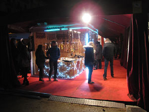 Mercat de Nadal a la pla&ccedil;a de la Independ&egrave;ncia